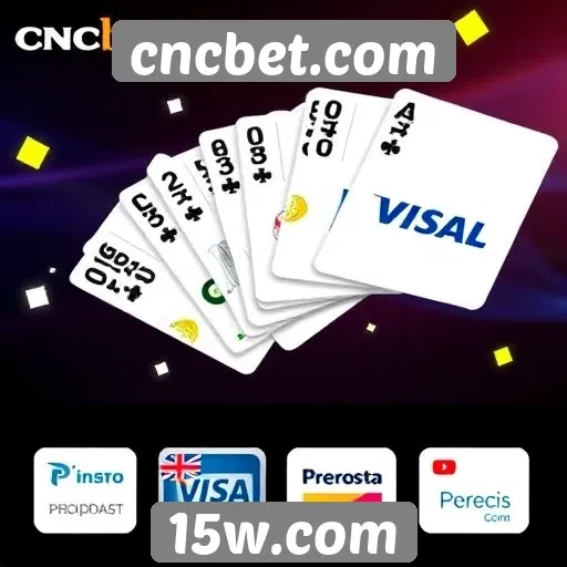 Métodos de pagamento disponíveis em cncbet.com